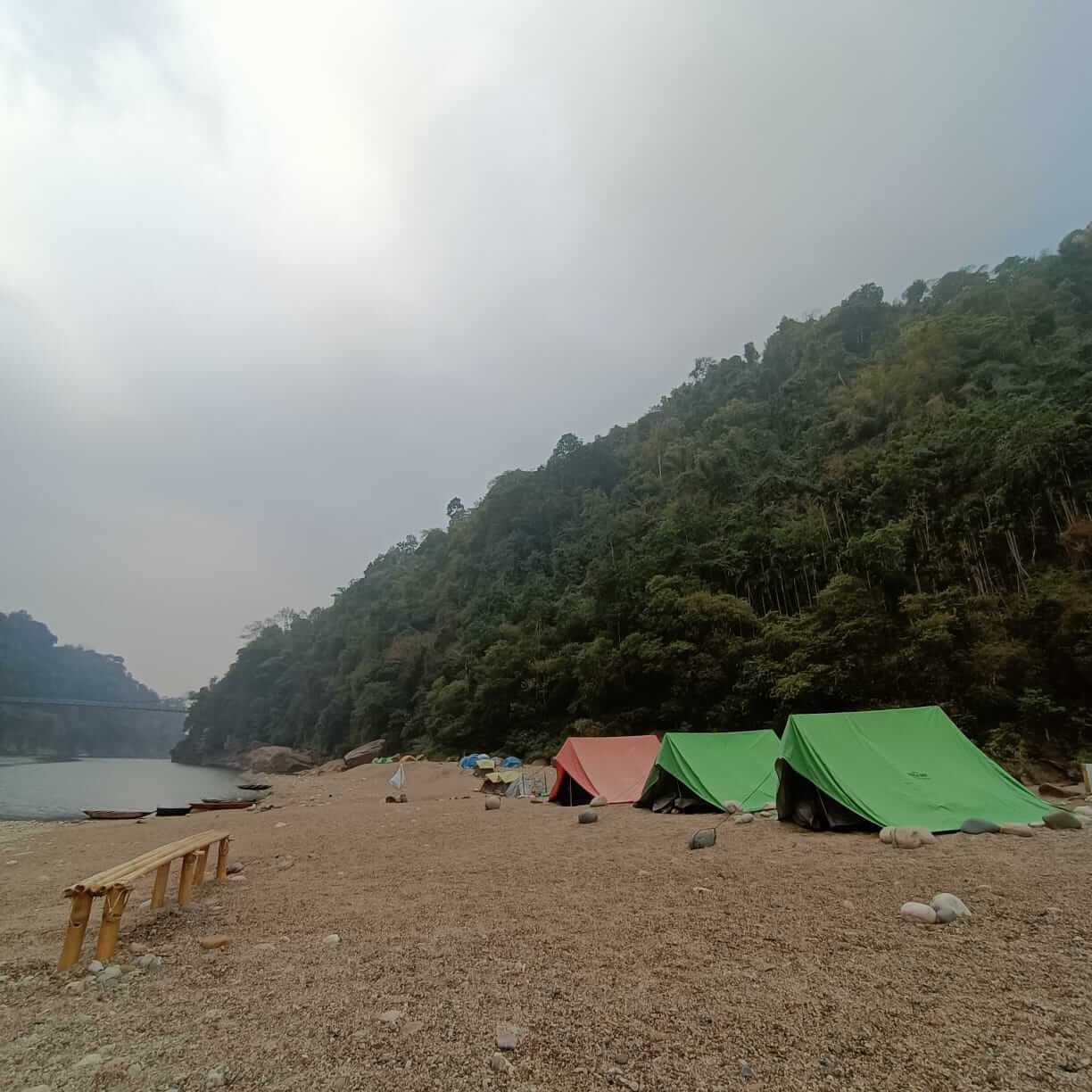 Dawki River Camping
